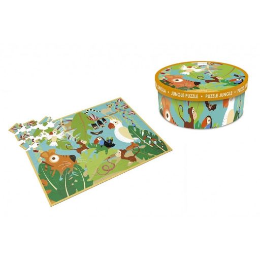 Dzsungel puzzle 100 db-os
