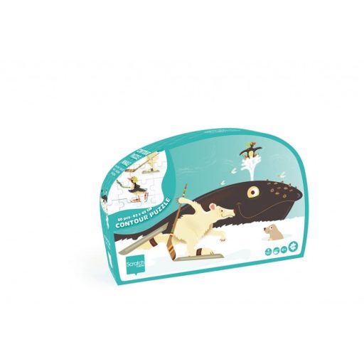 Forma Puzzle - Bálna - 60 db-os