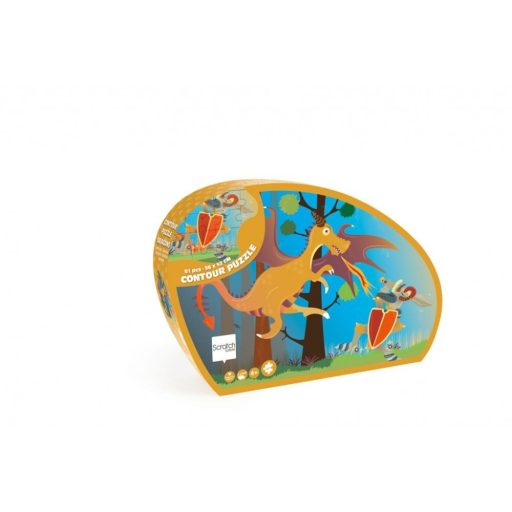 Forma Puzzle - Sárkányok - 60 db-os