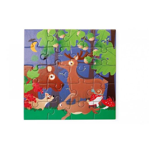 Mágneses Puzzle Könyv - Erdő