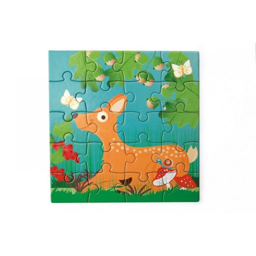 Mágneses Puzzle Könyv - Erdő
