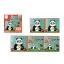 Mágneses Puzzle Könyv - Panda