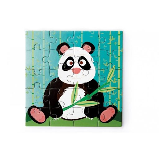 Mágneses Puzzle Könyv - Panda
