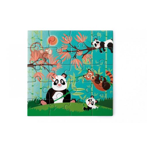 Mágneses Puzzle Könyv - Panda