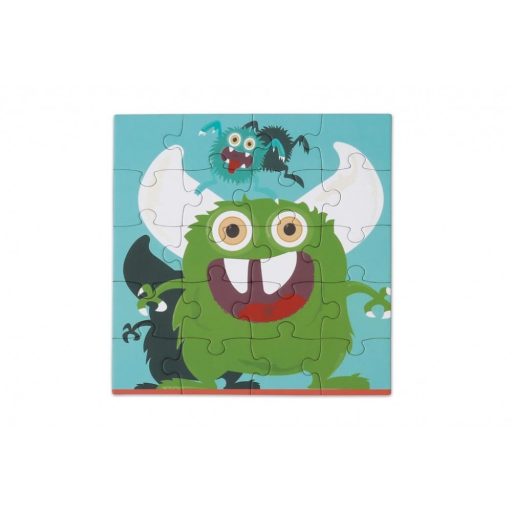 Mágneses puzzle könyv - Szörnyecskék