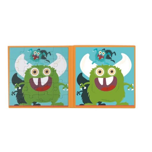 Mágneses puzzle könyv - Szörnyecskék