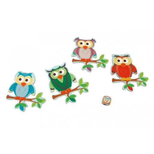 Baglyos puzzle játék