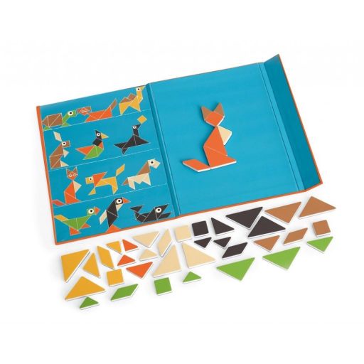 Tangram állatok - Mágneses fejlesztő játék EduLogic