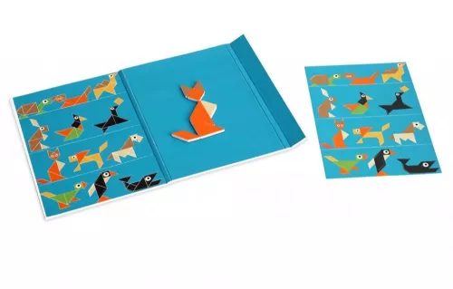 Tangram állatok - Mágneses fejlesztő játék EduLogic