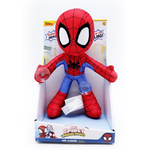 Spidey Pókember plüssfigura tapadókoronggal 23 cm