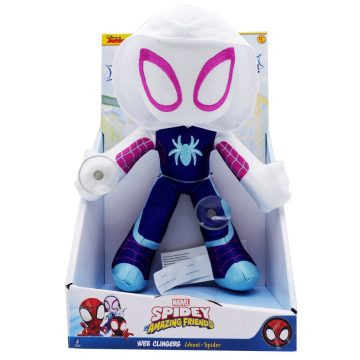   Spidey Ghost-Spider Pókember plüssfigura tapadókoronggal 23 cm