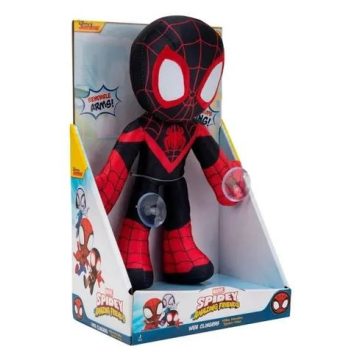   Spidey Miles Morales Pókember plüssfigura tapadókoronggal 23 cm