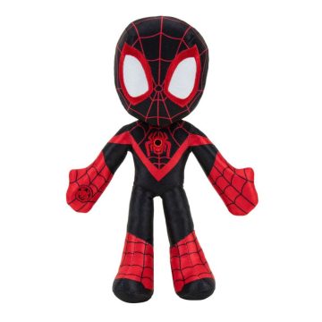   Spidey Pókember világító plüssfigura 23 cm - Miles Morales