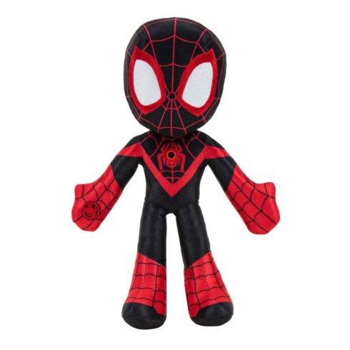 Spidey Pókember világító plüssfigura 23 cm - Miles Morales