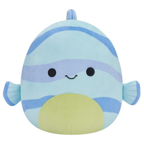 Squishmallows 20 cm - Leland a kék csíkos hal