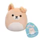 Squishmallows 13 cm - Cooper a bézs kutya fehér hassal