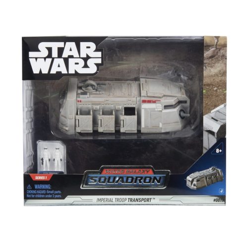 Star Wars - Csillagok háborúja Micro Galaxy Squadron 15 cm-es jármű figurával - Birodalmi csapatszállító Imperial Troop Transport