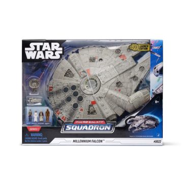   Star Wars - Csillagok háborúja Micro Galaxy Squadron 23 cm-es jármű figurával - Az Ezeréves Sólyom Millenium Falcon