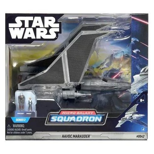 Star Wars - Csillagok háborúja Micro Galaxy Squadron 20 cm-es jármű figurával - Havoc Marauder