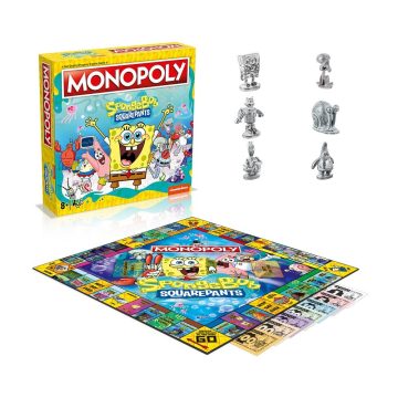 MONOPOLY Spongebob társasjáték angol nyelvű