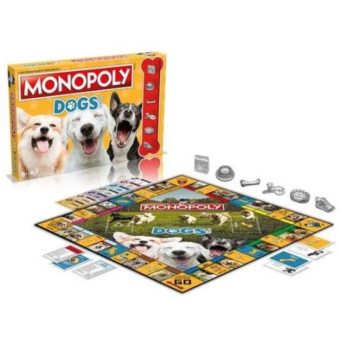 MONOPOLY Dogs - Kutyák társasjáték angol nyelvű