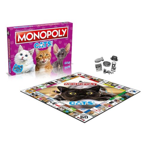 MONOPOLY Cats - Macskák társasjáték angol nyelvű