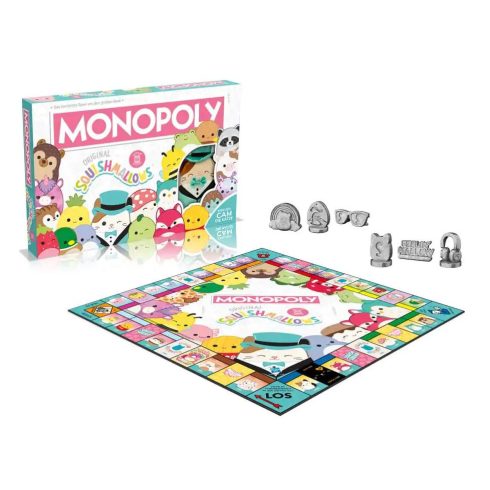 MONOPOLY Squishmallows társasjáték angol nyelvű