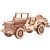 Wood Trick Jeep 3D mechanikus fa modell