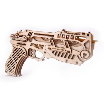 Wood Trick Cyber Gun 3D fa mechanikus modell