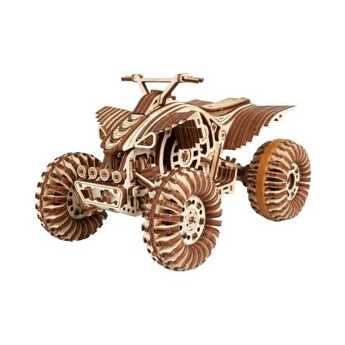 Wood Trick Raptor Quad Bike 3D mechanikus fa modell