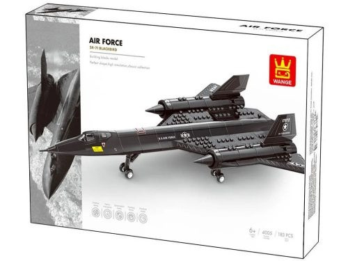 Wange 4005 - Lego-kompatibilis építőjáték - SR-71 Blackbird felderítő repülőgép