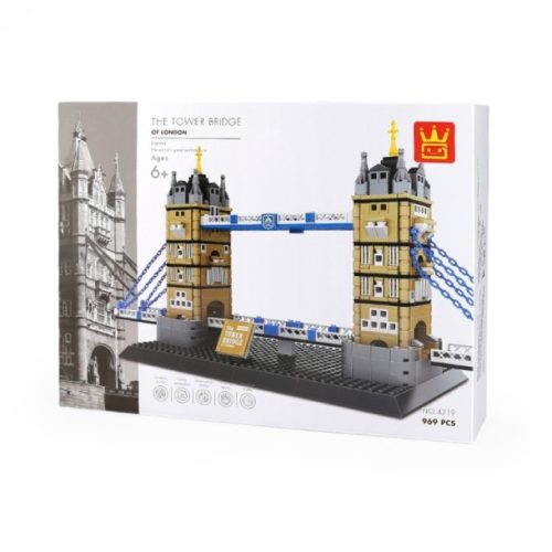 Wange 4219 - Lego-kompatibilis építőjáték - Londoni Tower Bridge – Anglia