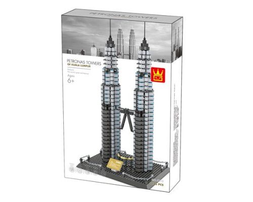 Wange 5213 - Petronas tornyok Kuala Lumpur - lego kompatibilis