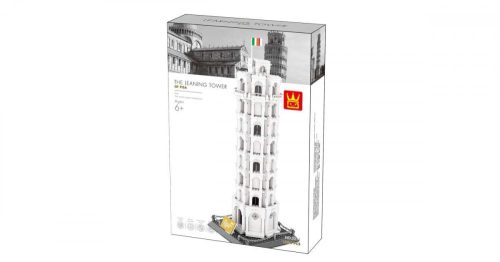 Wange 5214 - Lego-kompatibilis építőjáték - Pisai ferde torony – Olaszország