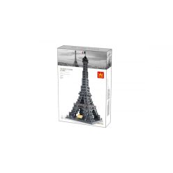   Wange 5217 - Lego-kompatibilis építőjáték - A párizsi Eiffel torony – Franciaország