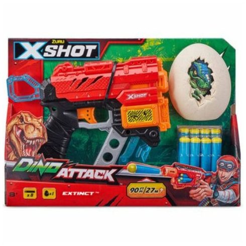 X-Shot Dino Attack - Extinct Szivacslövő Játékpisztoly