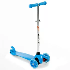 Háromkerekű világító roller, kék