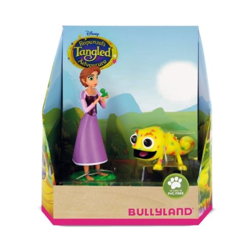 Bullyland Disney - Aranyhaj és a nagy gubanc: Sárga Pascal és Aranyhaj rövid hajjal szett